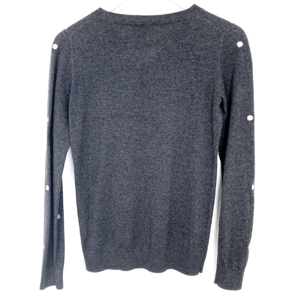 J. Crew Mercantile Size XXS Wool Blend Polkadot Sweater - Picture 4 of 6